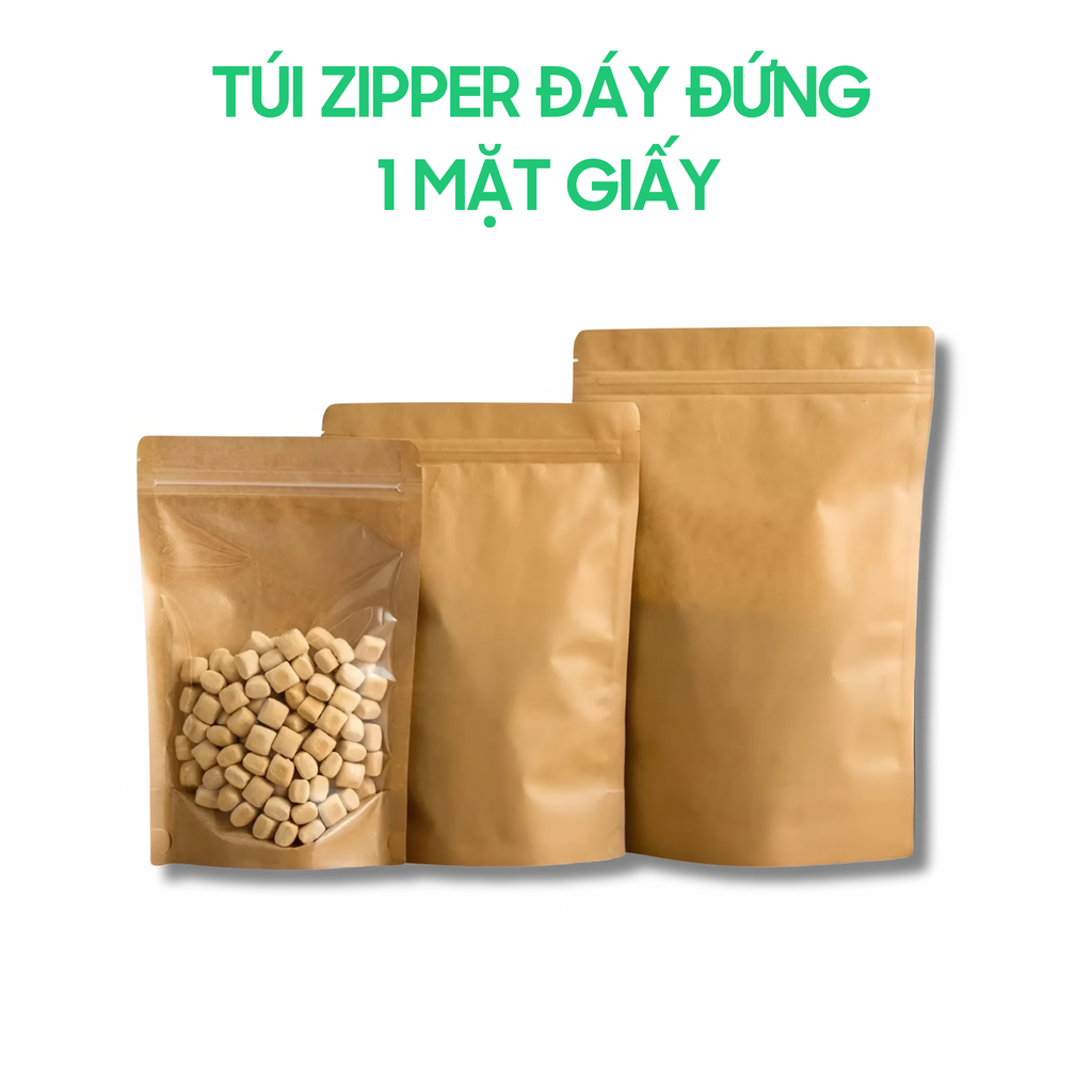  TÚI Giấy Kraft 180 1 Mặt Trong 