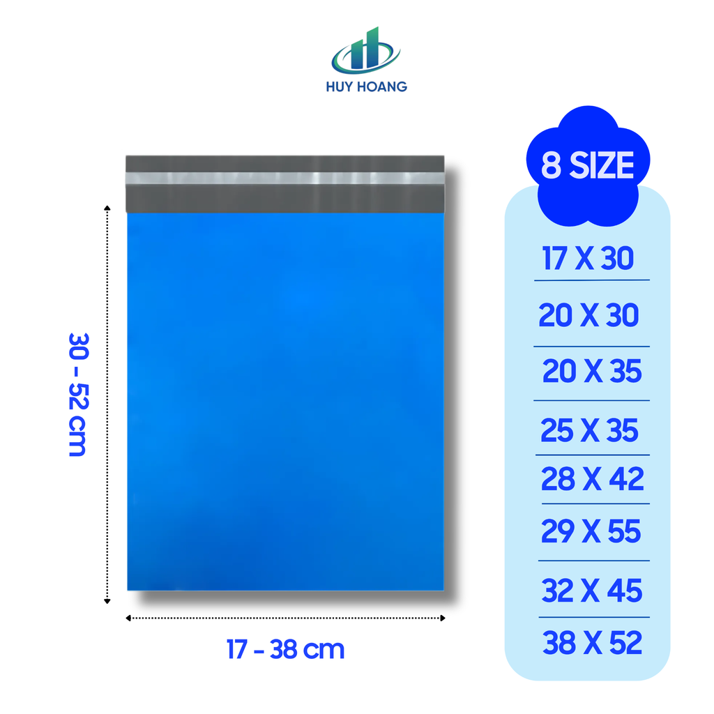  Túi Niêm Phong Xanh Dương 