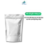  Túi Zipper 2 Mặt Bạc 