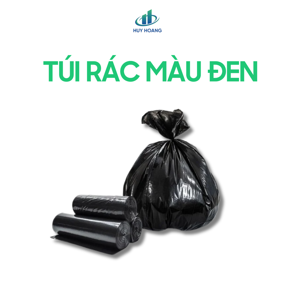 Túi Rác Màu Đen 