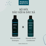  Bộ đôi gội, xả Manuka Biotic Shampoo for Sensitive Scalp 300ml và Conditioner for Sensitive Scalp 300ml 