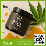  Tinh dầu hạt Gai dầu hữu cơ Ned Daily Capsules (60 viên) 