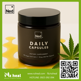  Tinh dầu hạt Gai dầu hữu cơ Ned Daily Capsules (60 viên) 