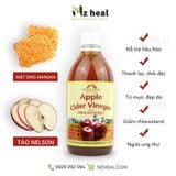  Giấm táo với mật ong Manuka Nelson Apple Cider Vinegar with Manuka Honey Blend 500ml 