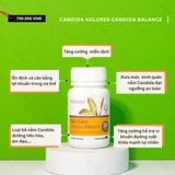  Viên Uống Giảm Nấm Candida Kolorex Candida Balance (30 viên/ 60 viên) 
