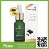  Tinh Chất Τrị Νám, Τrắng Da Living Nature Radiance Night Oil 18ml 