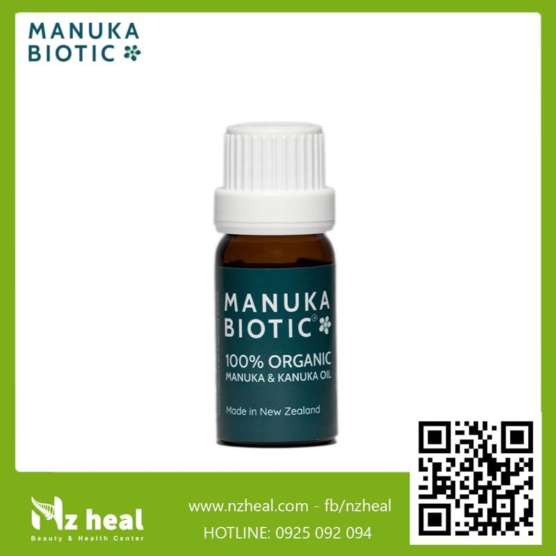  Dầu Manuka hữu cơ Manuka Biotic Certified Organic Manuka Oil 10ml 
