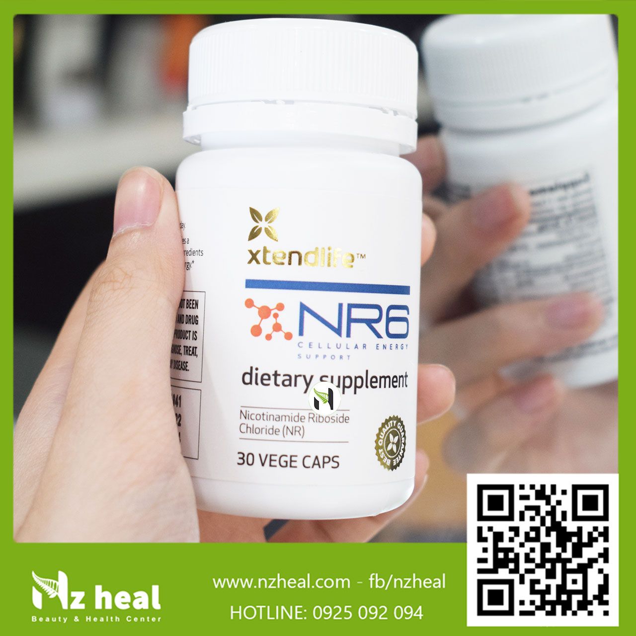  Xtend-Life NR6: tăng sinh NAD tự nhiên, chống lão hóa và tăng cường tuổi thọ 