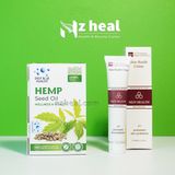  Bộ đôi giảm mụn nội tiết, chàm da: Viên dầu hạt gai Deep Blue Health Hemp Seed Oil và Kem mật ong Manuka Skin Health 18+ Madeleine Ritchie 