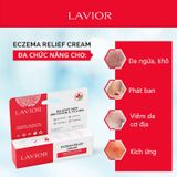  Kem giảm chàm, ngứa LAVIOR Eczema Relief Cream 15ml 