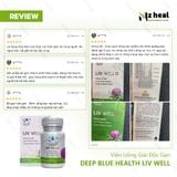  Viên Uống Giải Độc Gan Liv Well Deep Blue Health 660mg (30 Viên) 