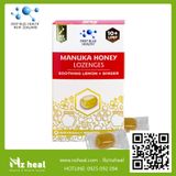  Kẹo ngậm mật ong Manuka UMF 10+ Deep Blue Health Manuka Honey Lozenges - với Chanh & Gừng (6 viên) 