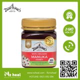  Mật ong Manuka MG550+ Organic Manuka Honey TranzAlpine (250g) 