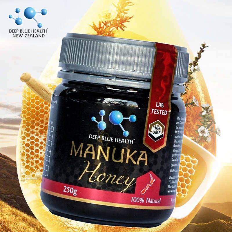  Mật ong Manuka 100% nguyên chất Deep Blue Health Manuka Honey UMF 10+ 