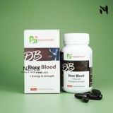  Viên nang máu hươu bổ máu, cấp sắt Deer Blood NZPurehealth (100 viên) 