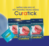  Miếng dán nhiệt miệng, lở miệng Curatick (10 miếng/ hộp) 