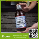  Nước súc miệng mật ong Manuka Nelson Honey Alpine Manuka Mouthwash 100ml/ 500ml 