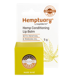  Son dưỡng hữu cơ giảm chàm môi, nứt nẻ môi Hemptuary Conditioning Hemp Lip Balm 5g 