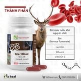  Viên nang máu hươu bổ máu, cấp sắt Deer Blood NZPurehealth (100 viên) 