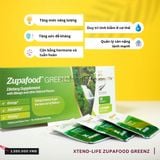  Siêu thực phẩm kiềm hoá xanh Zupafood GREENZ Xtend-Life (30 gói) 