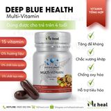  Viên Uống Bổ Sung Multi-Vitamin Deep Blue Health 30/ 60 Viên 