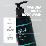  Sữa tắm dưỡng ẩm và làm dịu da Manuka Biotic Calming Body Wash 250ml 