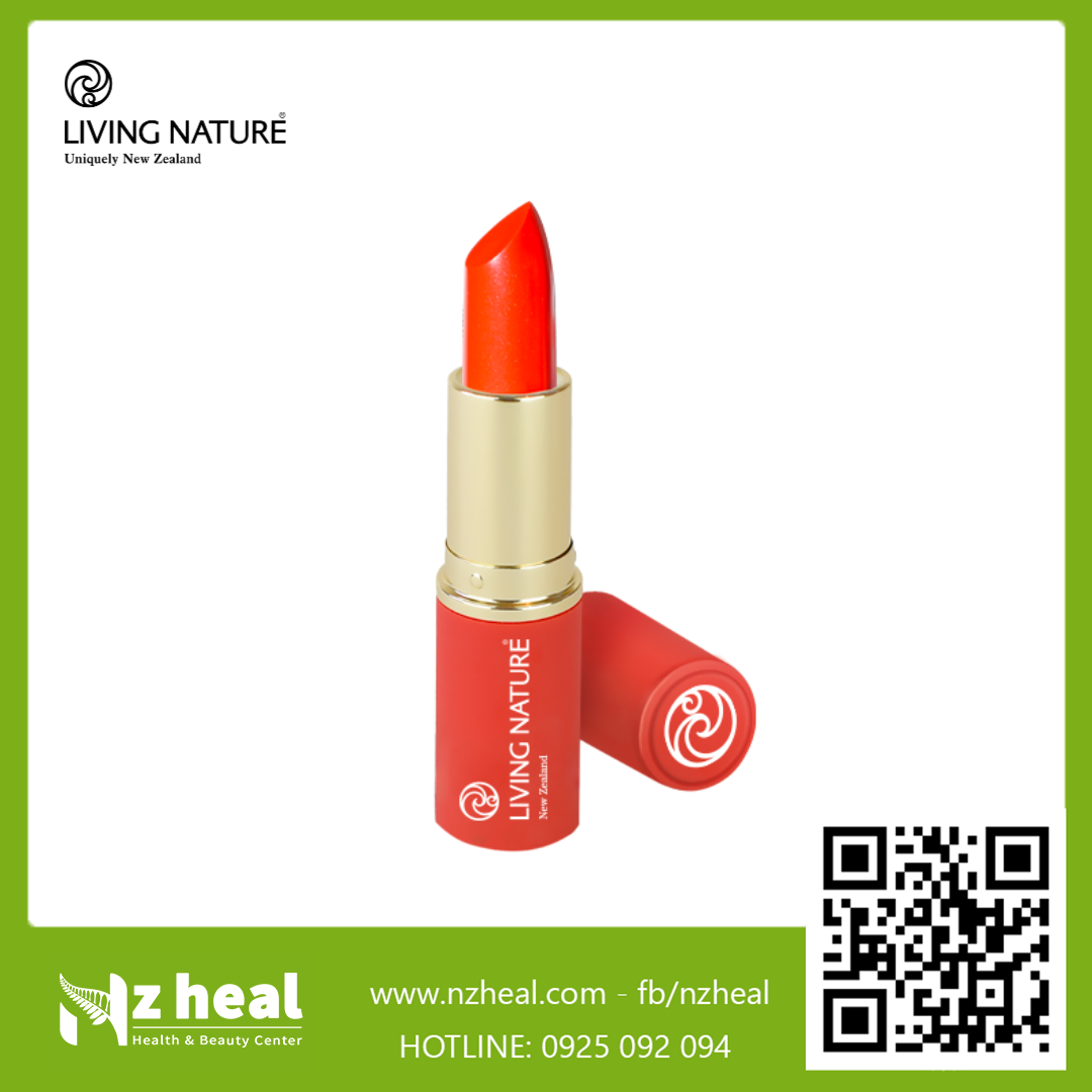  Son môi san hô Living Nature Electric Coral 15 - Limited Edition Lipstick 