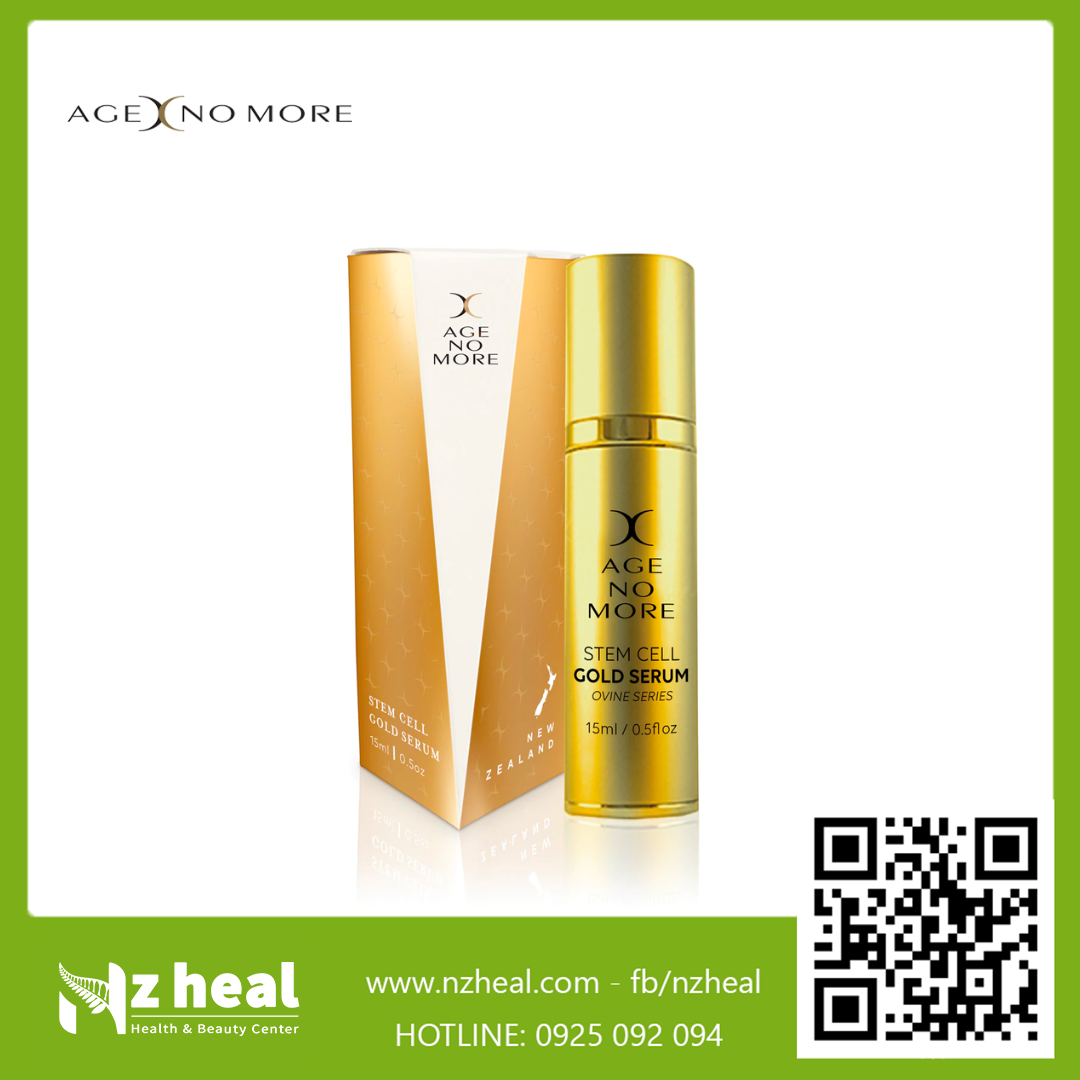  Serum tế bào gốc nhau thai cừu Age No More Stem Cell Gold Serum (15ml) 