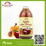  Giấm táo với mật ong Manuka Nelson Apple Cider Vinegar with Manuka Honey Blend 500ml 