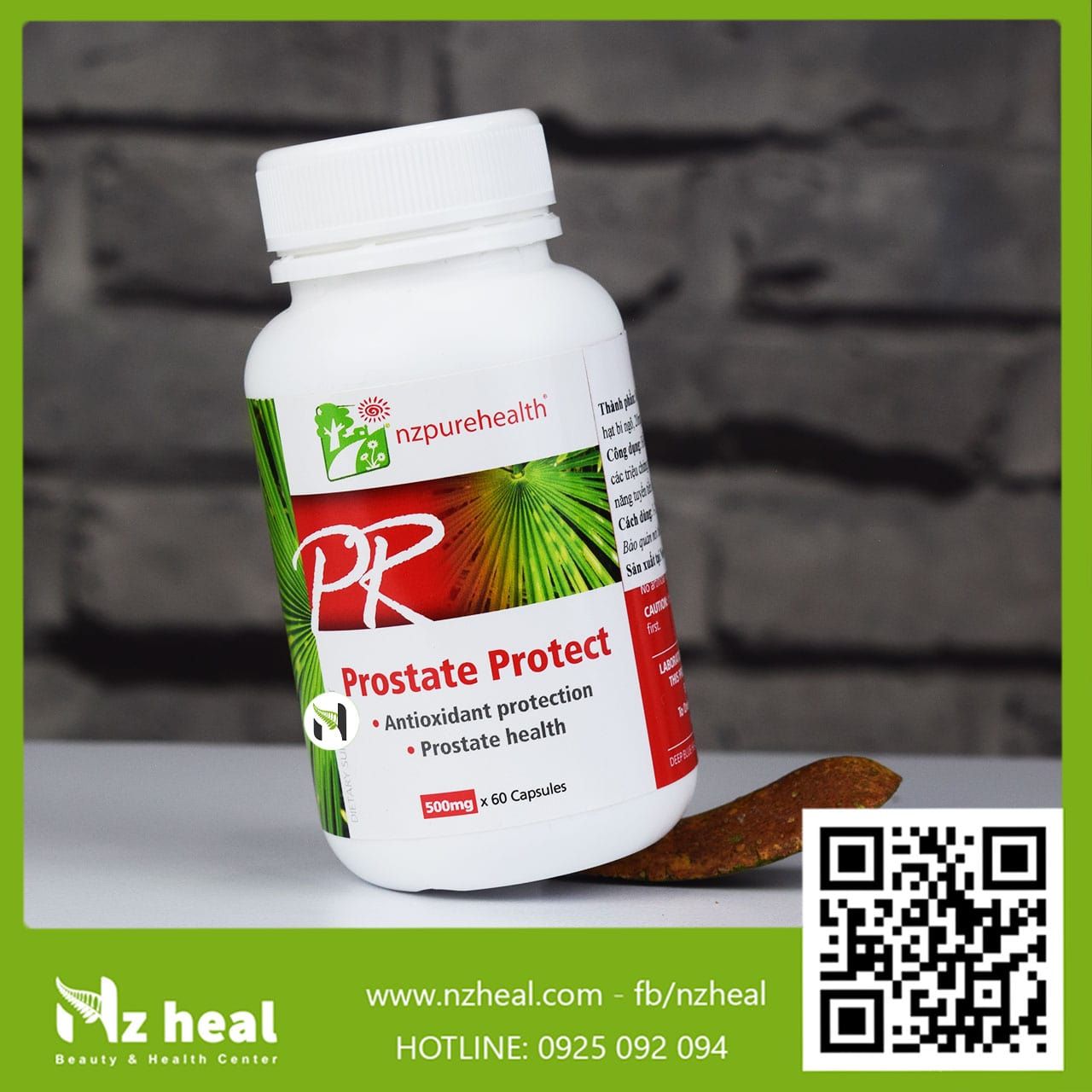  Viên uống hỗ trợ điều trị tuyến tiền liệt Prostate Protect - Nzpurehealth 