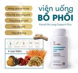  Viên Uống Bổ Phổi Xtend Life Lung Support Plus (120 Viên) 