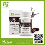  Viên nang máu hươu bổ máu, cấp sắt Deer Blood NZPurehealth (100 viên) 