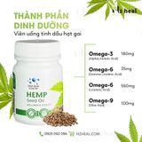  Viên Tinh Dầu Hạt Gai Dầu Deep Blue Health Hemp Seed Oil (30 viên/ 60 viên) 