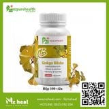  Viên Uống Bổ Não, Tăng Trí Nhớ Ginkgo Biloba NZPureHealth 