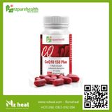  Viên Uống Bổ Tim Mạch, Chống Oxy Hóa CoQ10 150 Plus Nzpurehealth (30 viên) 