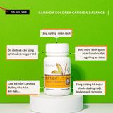  Viên Uống Giảm Nấm Candida Kolorex Candida Balance (30 viên/ 60 viên) 