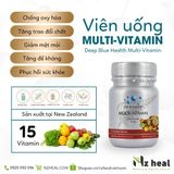  Viên Uống Bổ Sung Multi-Vitamin Deep Blue Health 30/ 60 Viên 