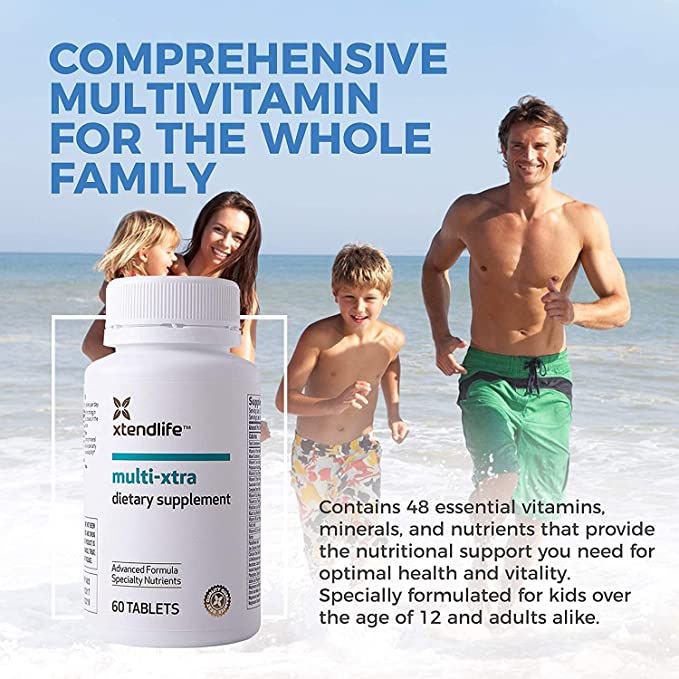  Vitamin tổng hợp cho gia đình Xtend-Life Multi Extra (60 viên) 