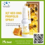  Xịt họng keo ong Deep Blue Health Propolis Spray 30ml 