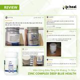  Viên Uống Kẽm Deep Blue Health Zinc Complex: tăng đề kháng, trị mụn (60 viên) 