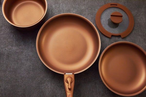 Bộ chảo Visions 5 món Metal Cookware CP-8725 VS-DTC-5/JP