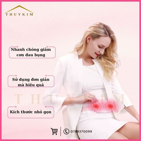 Đai sưởi ấm giảm đau bụng Takasuma PLTK-2507