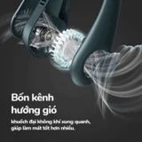 Quạt đeo cổ không cánh sạc USB