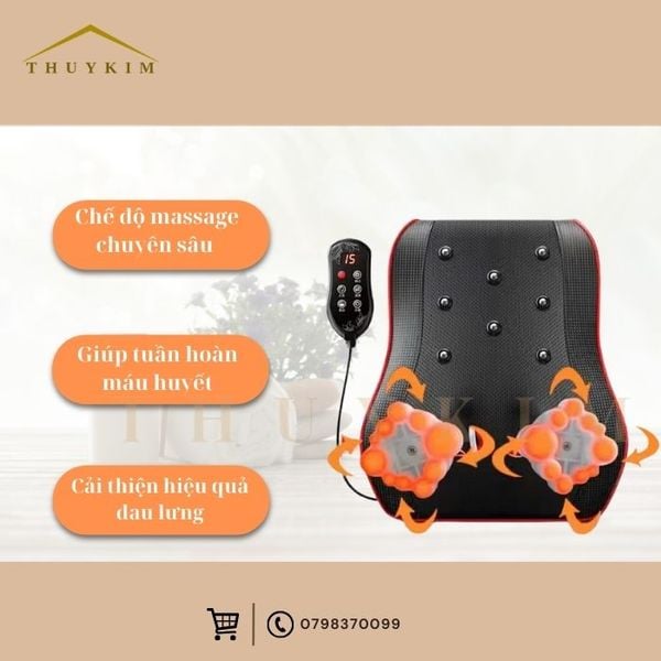 Gối massage đa năng Takasima PYD-708K