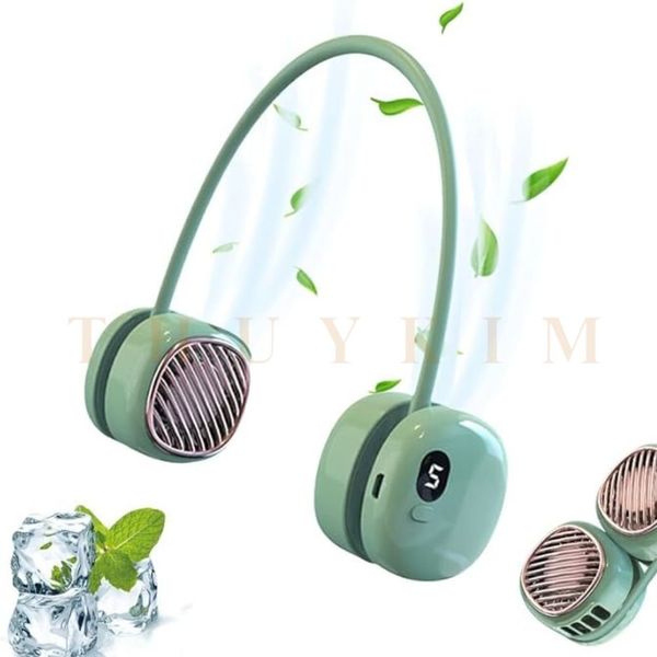 Quạt đeo cổ rút gọn 5 cấp độ