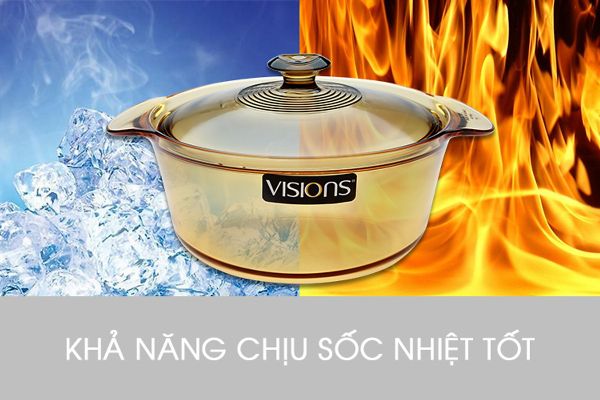 Nồi thủy tinh 24cm Visions VSF-28/CL1 (2.8 lít)