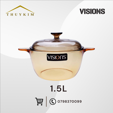 Nồi thủy tinh Visions VS-1.5/CL1 (1.5L)