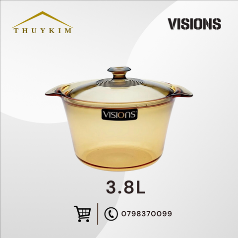 Nồi thủy tinh Visions Flair VSF-38/CL1 (3.8 lít)