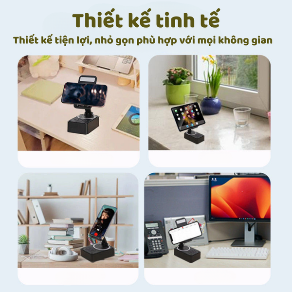 Đế sạc điện thoại tích hợp loa Bluetooth