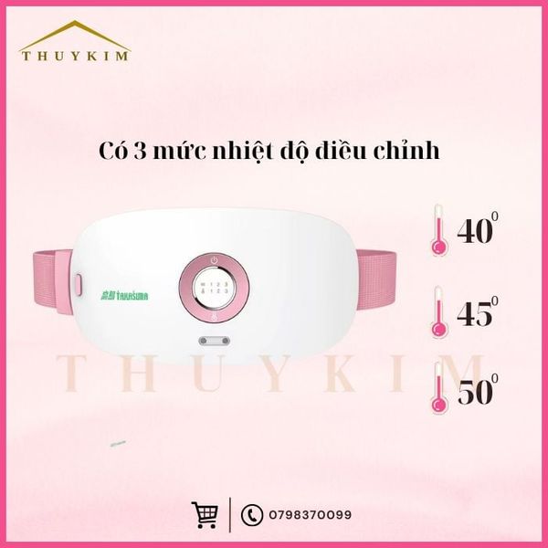 Đai sưởi ấm giảm đau bụng Takasuma PLTK-2507